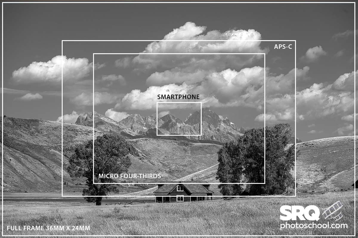 camera sensor size comparison